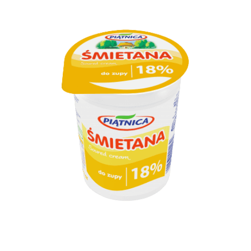 Śmietana piątnica 18%